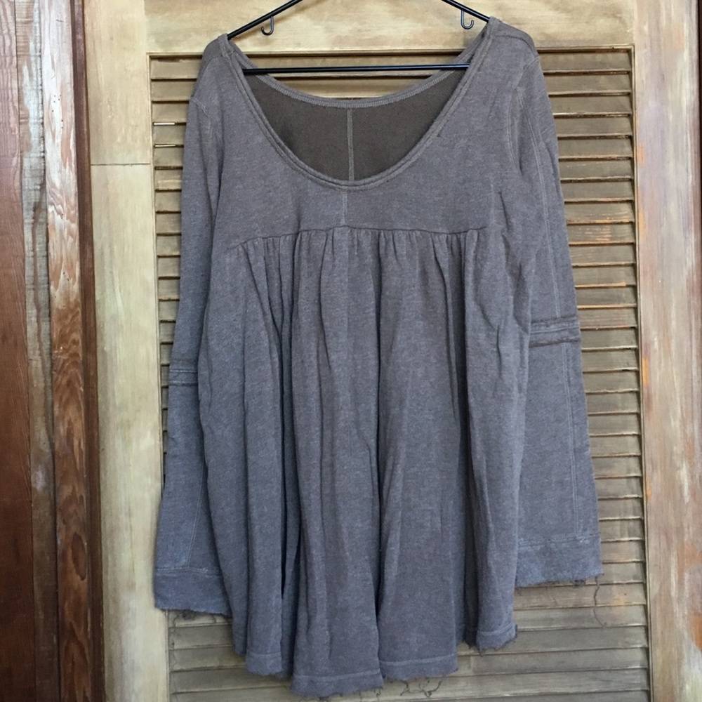 Free people oversized sweatshirt.